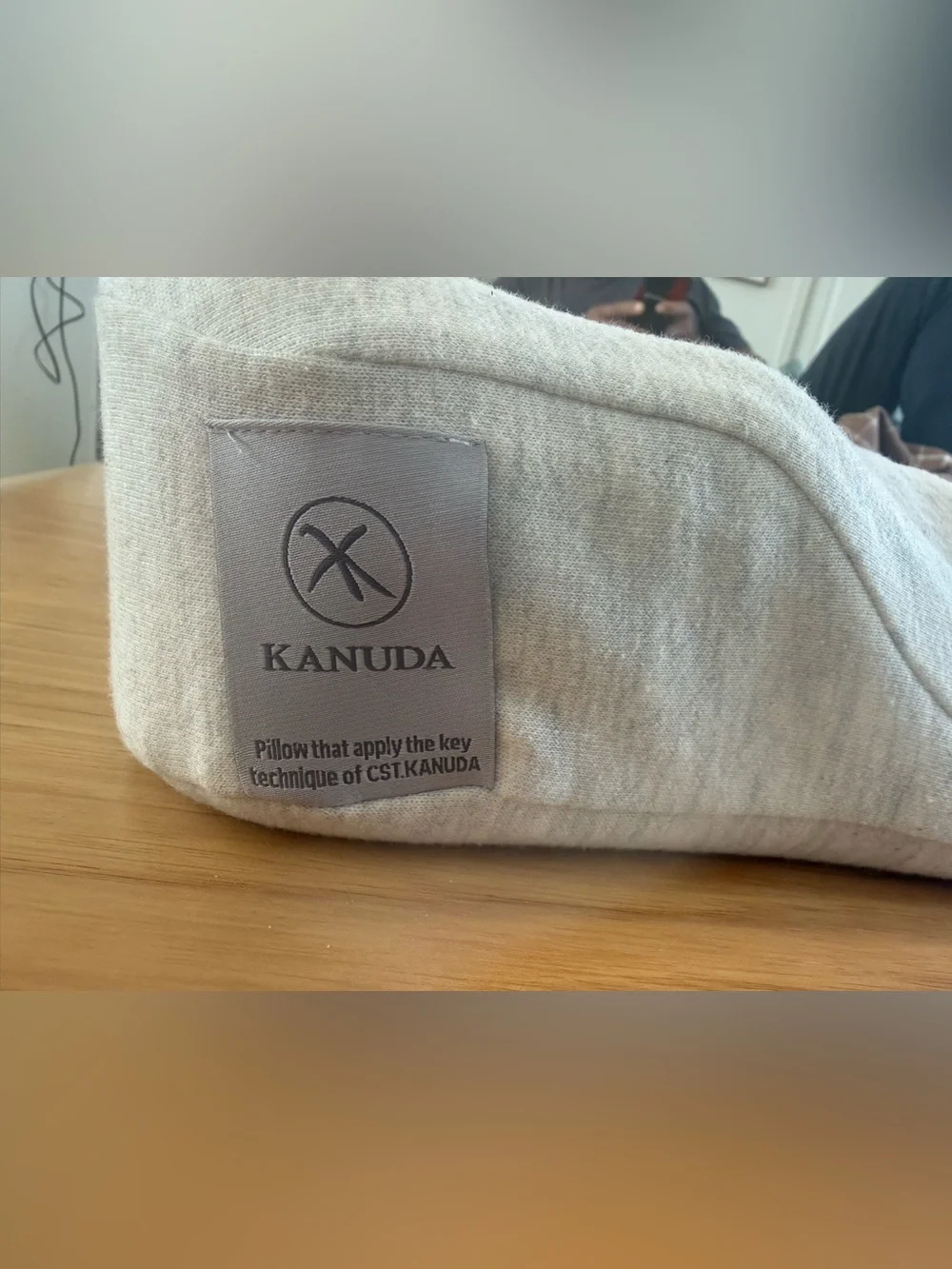 Kanuda Piano Air Neck Traction Pillow Heather Gray